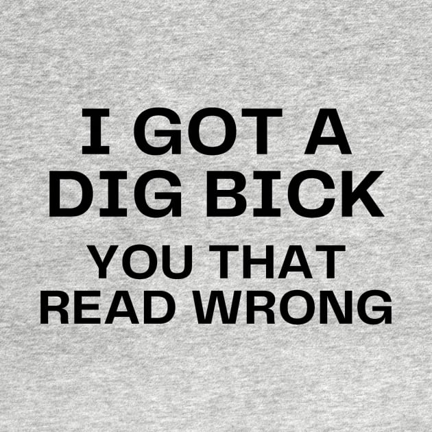 I got a dig bick by Word and Saying